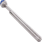 DERNORD 3500W 208V Screw-In Foldback Water Heater Element - Low Watt Density