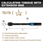 DISEN 9pcs Torque Adapter Set SAE, Durable Torque Wrench Adapter, Torque Adapter 3/8" Drive, 12 Point, Set Including 3/8", 7/16," 1/2", 9/16", 5/8", 11/16", 3/4", 13/16", 7/8"