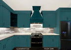 ALL-IN-ONE Paint, Durable cabinet and furniture paint. Built in primer and top coat, no sanding needed. Includes our 30 featured color card - Capri (green teal), Quart