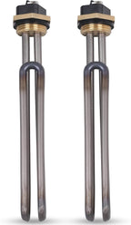 2 Pack HE 55220 Titanium Water Heater Element, Screw in 5.5KW 220V Replacement Part. Compatible with Ecosmart ECO POU 6 ECO 8 ECO 11 Smart Electric Tankless Water Heater Heating Element