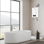 GASLAND 3.15" OD Stainless Steel Direct Vent Wall Thimble for Gas Tankless Water Heaters, Retractable Length from 4.7" to 7.0"