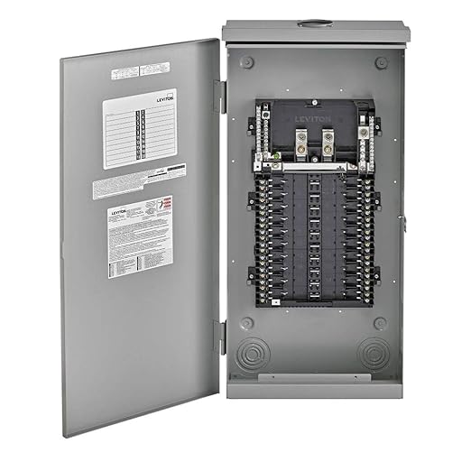Leviton 20 Space Outdoor Load Center with Main Lugs, LR222-LDD