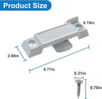 Window Sash Lock for Prime-Line F 2590, Sash Locks for Additional Home Security - 2 Pca