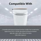 Flush Valve Seal for American Standard and Eljer Toilet, 3 Pack Toilet Parts for 7301111-0070A Upgraded Silicone Material Flush Valve Replacement Kit Gasket Ring for Champion 4 and Eljer Titan 4