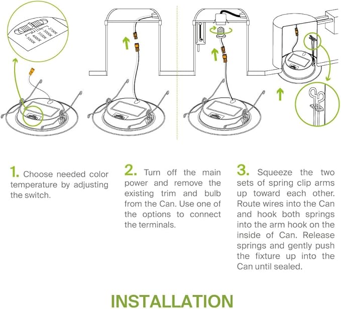 ASD Flat Trim Retrofit LED Recessed Lighting 6 Inch | Ultra Thin White 12W 1021LM Wet Rated Dimmable Downlights | 2700K-5000K Adjustable LED Recessed Light Fixtures | Disk Can Lights, ETL 12 Pack