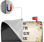 Custom Personalized Mailbox Covers Add Photo Picture Family Name House Address Text Magnetic Mail Cover for Home Garden Yard-13