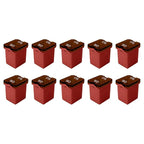 50 Amp J-Case Low Profile (Mini) Fuse 16mm for Pickup Trucks, Cars and SUVs (50A, 10 Pack)