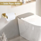 YACVCL Towel Bar Set 10-Piece Brushed Gold Bathroom Hardware Set, Gold Bathroom Accessories Set,23.6 Inch Towel Holder-Towel Racks Set for Bathroom Stainless Steel Wall Mounted