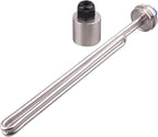 DERNORD 1.5 Inch (OD50.5mm) Tri-clamp Foldback Heating Element Stainless Steel Immersion Water Heater (240v 5500w)