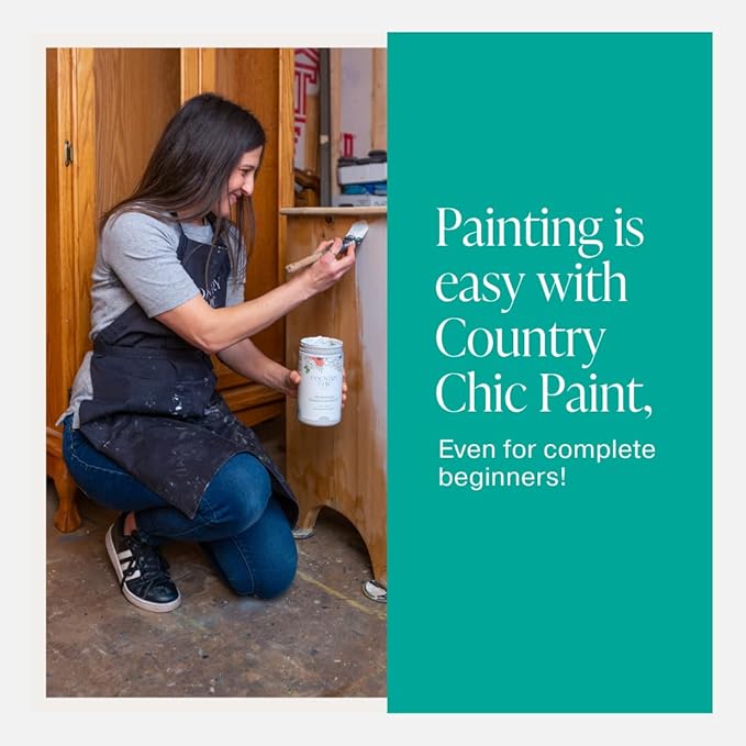 Chalk Style Paint - for Furniture, Home Decor, Crafts - Eco-Friendly - All-in-One - No Wax Needed (Quart (32 oz), Whoop-de-do)