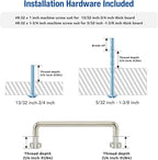 JOY DECOR Cabinet Pulls – 3-3/4 Inch Hole Center, Brushed Nickel, 30 Pack, Zinc Alloy Cabinet Handles for Drawers & Cupboard – Vintage Style Hardware for Kitchen, Bathroom, Dresser, Furniture Makeover