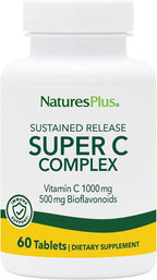Sustained Release Super C Complex, 60 Tablets, NaturesPlus
