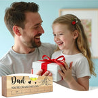 Christmas Gifts for Dad from Daughter Son Wife Spirit Level Bottle Opener Valentines Birthday Thank You Gifts Ideas for Daddy New Dad Grandpa Papa You're on Another Level Sign