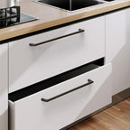 6 Pack Oil Rubbed Bronze Cabinet Pulls - 12.6 Inch Wardrobe & Cabinet Handles - Bronze Kitchen & Drawer Handle