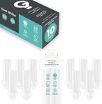 GoodBulb 26 Watt CFL Light Bulbs 4 Pin GX24Q-3 Base 4100K Cool White 26W High Output 1800 Lumens Triple Tube Compact Fluorescent Light Bulbs Plug-in 10 Pack