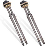 2 Pack HE 55220 Titanium Water Heater Element, Screw in 5.5KW 220V Replacement Part. Compatible with Ecosmart ECO POU 6 ECO 8 ECO 11 Smart Electric Tankless Water Heater Heating Element