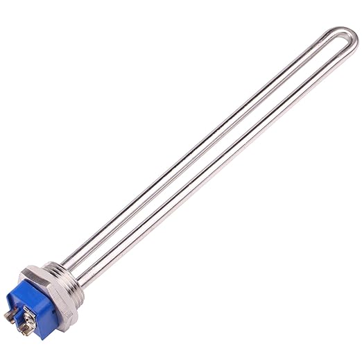 DERNORD 240V 5500W Water Heater Element Screw-in Heating Element High Watt Density (240V 5500W)