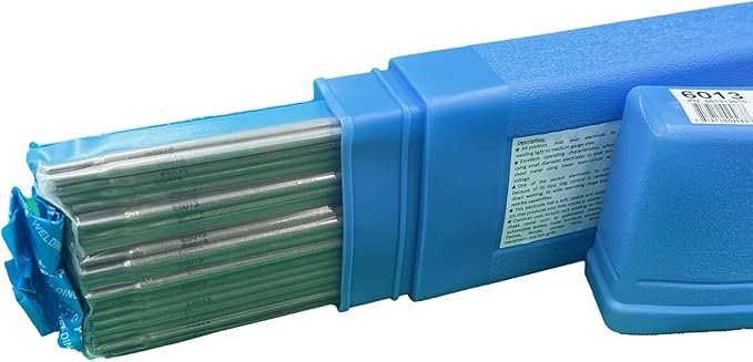 6013 Welding Rod 5/32", E6013 Stick Welding Electrodes 10Lbs with Soft Steady Arc E6013 5/32" (5/32" 10 Pound Box) E6013-532-10