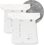 DEARCUS Gray One Day Scrubber - No Odor Dishcloths for Washing Utensils, Cookware, & Cooktop – Multipurpose Embossed & Lint Free PP Cleaning Cloths - for One Day Use, 2 Pack 200 Sheets