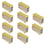 60A 32V Mini Slotted Automotive MCASE Shaped Cartridge Fuse Kit(Pack of 10pcs,60A)