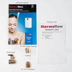 Thermoflow Electric Mini Tank Water Heater, 4.0 Gallon 120V Corded Under Sink Small Hot Water Heater for Point of Use Instant Hot Water