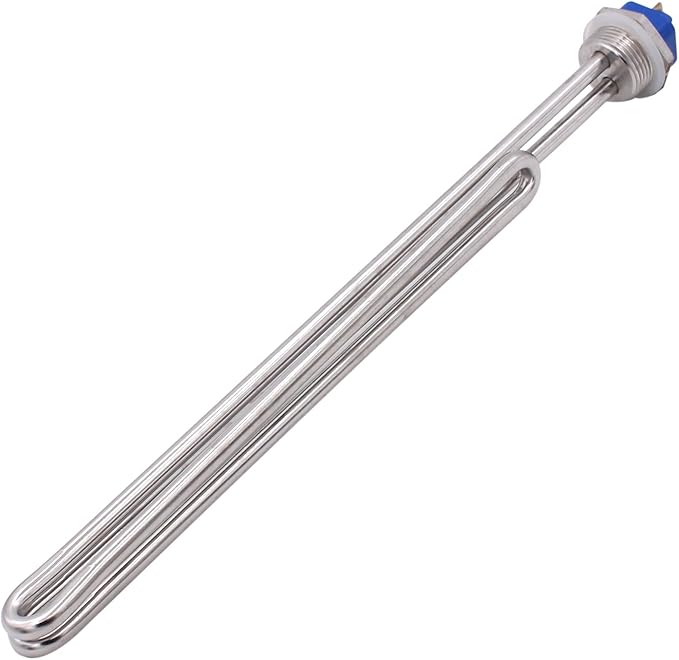 DERNORD 4500W 208V Screw-In Foldback Water Heater Element - Low Watt Density