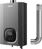 Ranein Propane Gas Tankless Water Heater with Vent Pipe, Indoor Max 4.3 GPM, 100,000 BTU Instant Hot Water Heater
