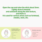 Ariul Green Vitamin C Soothing Stick, 15 Multi-Vitamins, Artificial Colorant-FREE, Ceramide NP, Pantothenol, Morus root extract, Water Essence 80% (24g/0.8oz)