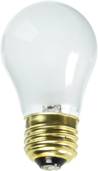 Westinghouse Lighting 0399600 15-watt, 120 Volt Frost Incandescent A15 Light Bulb, 2-Pack