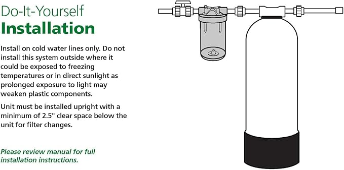 AO Smith Single-Stage Whole House Water Filter - Included Reminder Timer