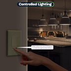 TOPGREENER in Wall Slide Dimmer Switch, for 150W Dimmable LED, 600W Incandescent/Halogen, Single Pole or 3 Way, 120V 60Hz, No Neutral Wire Required, UL Listed, TGDMDS-120-I, Ivory