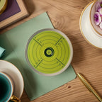 Bullseye Round Circular Magnetic Bubble Level Indicator For Rv Large Spirit Camper Bulls Eye Precision Machinist Magnet Post Tool Leveling Table Trailer 3.15 Inch 80 Mm