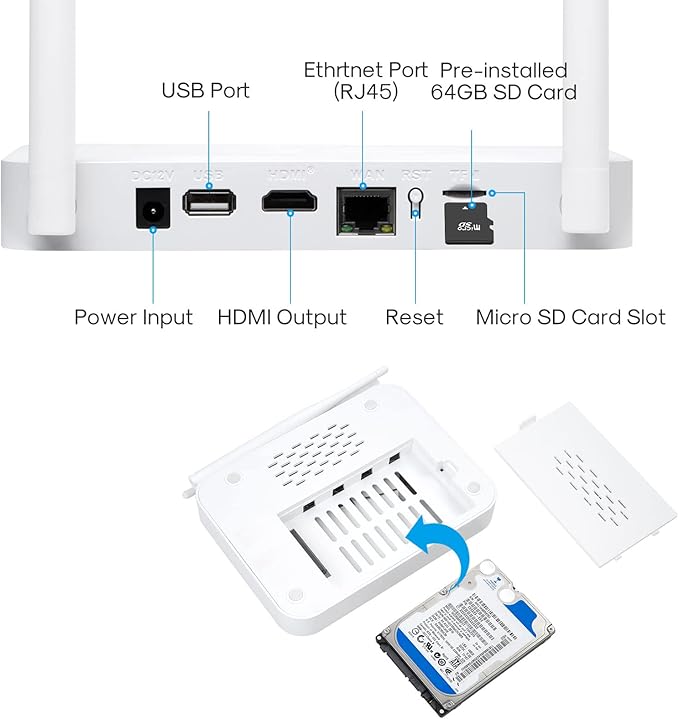 Kittyhok Solar Security Camera System Outdoor, 6pcs 2K Ultra Solar Wireless Security Camera, Smart Human Detection, Spotlight, Forever Power, 10CH NVR, 40 Days Local Storage, 0 Monthly Fee