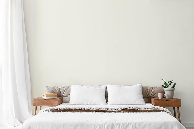 EVOLVE Paint & Primer: Environment-friendly, Low Sheen with One-coat Coverage for Interior & Exterior surfaces (Clover White, 5-Gallon)