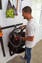 Rubbermaid 20-Piece FastTrack Garage Wall-Mounted Storage Kit 5 Rails and 15 Hooks for Home/House/Tool/Sports/Utility Purposes