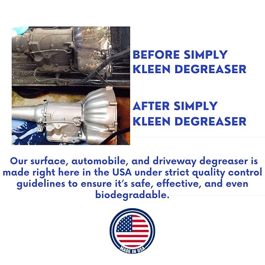 Heavy Duty Cleaner and Degreaser, Industrial Strength Multi Surface Cleaner Degreaser, 1 Gallon