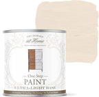 AMY HOWARD AT HOME Chalk-Based One Step Paint for Furniture, Cabinetry, Decor, Finish, and More | No Stripping, Sanding, or Priming | Ultra-Light Base | 32 Ounce | Linen