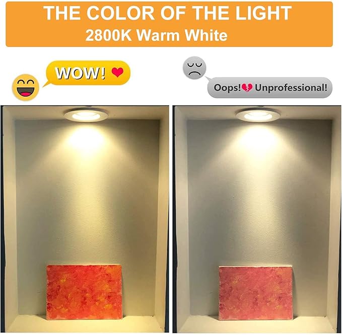 Vinaco MR16 Bulb，10Pack MR16 Halogen Bulb 50W GU5.3 Base, 800LM High Output MR16 12V 50W Halogen, 2800K Warm White MR 16 Dimmable with Clear Glass Cover, MR 16 GU5.3 for Landscape, Track Lights