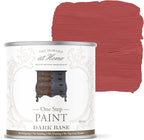 AMY HOWARD AT HOME Chalk-Based One Step Paint for Furniture, Cabinetry, Decor, Finish, and More | No Stripping, Sanding, or Priming | Dark Base | 16 Ounce | Charm School