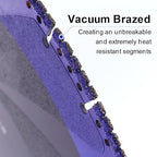 YIJING 7 Inch Diamond Blade - Metal Cutting Wheel for Rebar, Sheet Metal, Angle Iron, Stainless Steel