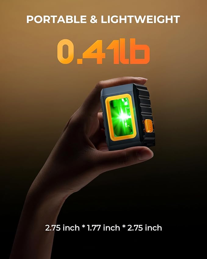 Laser Level, CIGMAN CM-G01 Self-Leveling Green Cross Line Laser, 100ft Range, 4 Brightness Levels Up to 28H Runtime, Compact 6.4oz, IP54, Magnetic Bracket, for Picture Hanging, Tile, DIY & Renovation