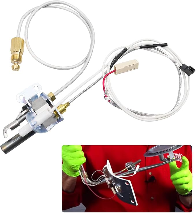 233-47845-05 415-47845-05 Water Heater Natural Gas Pilot Assembly Compatible with Bradford White Honeywell NAT 17/26 CS8840A1-1041 Water Heater