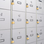 Kenning 16 Pcs Solid Keyed Alike Padlocks 1.18" Solid Brass Padlock with Key Weatherproof Luggage Locks Suitcase Lock Wide Body with Hardened Steel Shackle for Sheds, Storage Unit, Gym Fence