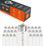 GoodBulb 32W 48 Inch T8 Fluorescent Light Bulb 3000K Warm White Medium Bi-Pin Base 3050 Lumens 86 CRI 24000 Life Hours Instant/Programmed Start (Pack of 25)