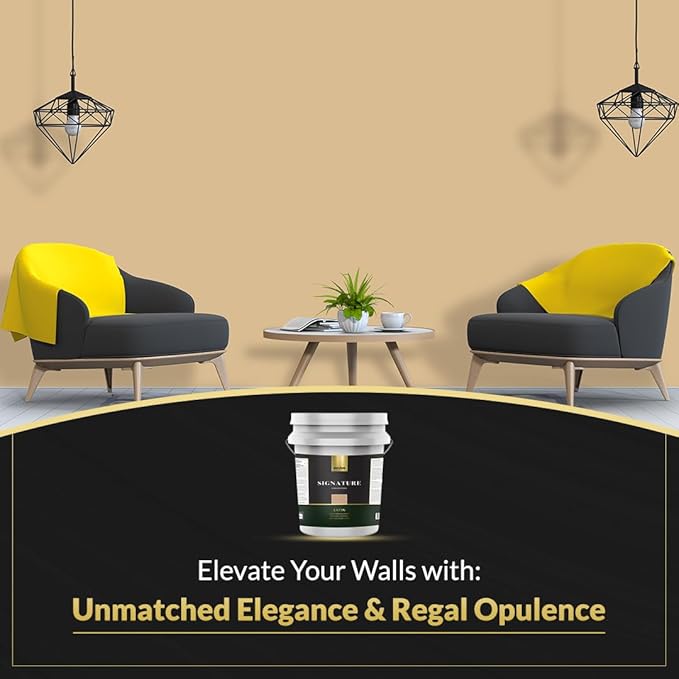 EVOLVE Signature Paint & Primer: Luxury Paint & Primer for Indoor & Outdoor Surfaces, Minimal Odor, Satin Sheen (Camel Brown, 5 Gallon)