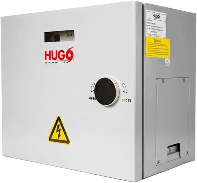 HUGO Battery Backup for Tankless Hot Water Heater & Gas Appliances L30 with Flow Kit