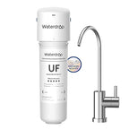 Waterdrop 10UBW-UF 0.01 μm Ultra Filtration Under Sink Water Filter System for Baçtёria Reduction, Reduces Lead, Chlorine, Bad Taste & Odor, 11K Gallons, with Dedicated Faucet, USA Tech