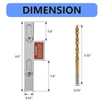 Generator Interlock Kit,Electrical Interlocking Panel Compatible with Square D Homeline Meter Main 150 or 200 Amp Breaker, Generator Electrical Interlock Kit.