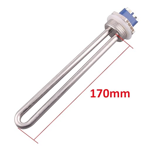 DERNORD 120V 1650W Water Heater Element Screw-in Heating Element High Watt Density
