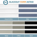 SmartWings Motorized Zebra Shades Work with HomeKit, Alexa, Google Home, 90% Blackout Light Filtering Day Night Sheer Blinds, Privacy Light Control, for Home/Office, Customized, Multi Color Samples